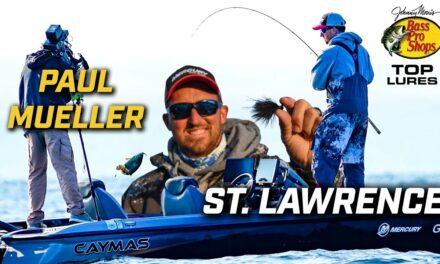 Bassmaster – Bass Pro Shops Top Lures – Paul Mueller at the St. Lawrence River