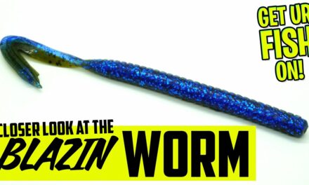 Googan Baits Blazin Worm – Bass Fishing Speed Worm