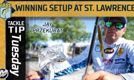 Bassmaster – Jay Przekurat's winning setup at the St. Lawrence River