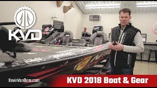 KVD 2018 Boat and Gear Tour