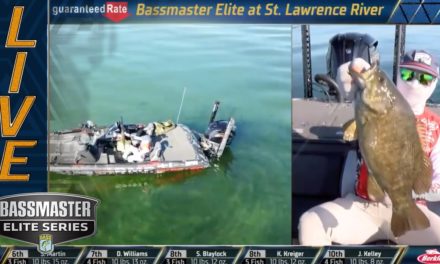 Bassmaster – ST. LAWRENCE: Palaniuk sees clearly and capitalizes early
