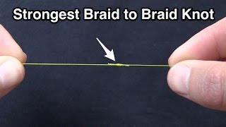 Salt Strong | – Strongest Braid to Braid Fishing Knot [Modified Double Uni Knot]