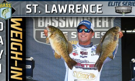 Bassmaster – Weigh-in: Day 1 at St. Lawrence River (2022 Bassmaster Elite Series)