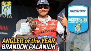 Bassmaster – Brandon Palaniuk wins 2022 Progressive Bassmaster Angler of the Year