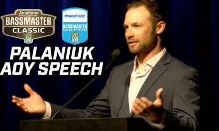 Bassmaster – Brandon Palaniuk's 2023 Angler of the Year Speech at Night of Champions