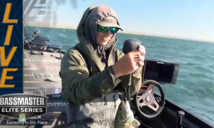 Bassmaster – OAHE: Feider's fortunate smallmouth catch from deep water