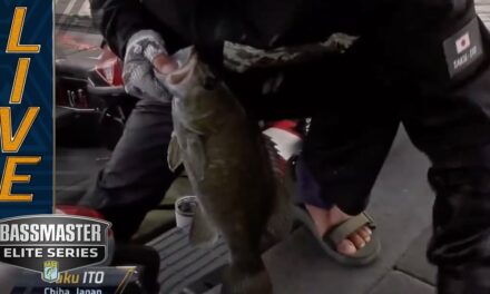 Bassmaster – OAHE: Taku Ito on a roll again in smallmouth country