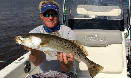Speckled Trout Fishing Homosassa Florida with Mirrolure Mirrodines