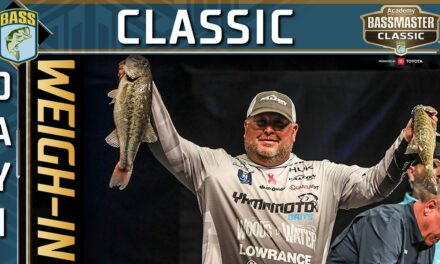 Bassmaster – Weigh-in: Day 1 at 2023 Tennessee River Bassmaster Classic in Knoxville, TN