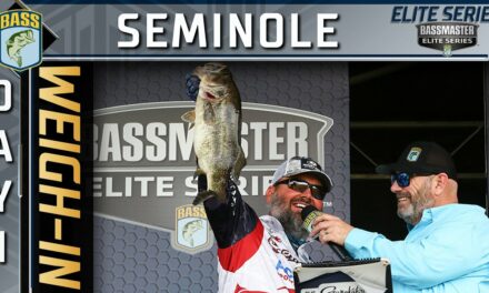 Bassmaster – Weigh-in: Day 1 at Lake Seminole (2023 Bassmaster Elite Series)