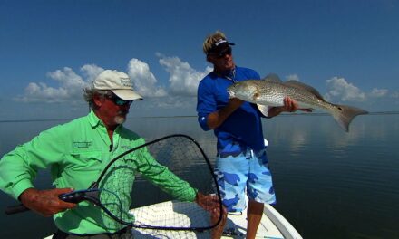 Baffin Bay Fishing South Texas Red and Sea Trout Topwater Blowups