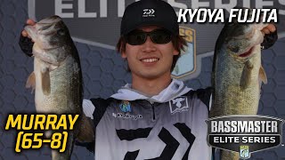 Bassmaster – Kyoya Fujita leads Day 3 of Bassmaster Elite at Lake Murray with 65 pounds, 8 ounces