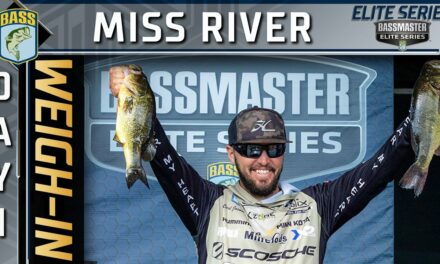 Bassmaster – Weigh-in: Day 1 at the Mississippi River (2022 Bassmaster Elite Series)