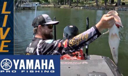 Bassmaster – Yamaha Clip of the Day: Drew Benton makes a late run for the title