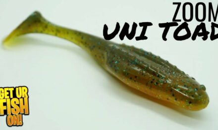 Zoom Uni Toad Swim Bait: Topwater Bass Fishing Soft Plastic Lure