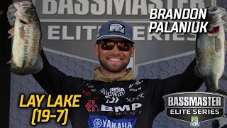 Bassmaster – Brandon Palaniuk leads Day 1 of Bassmaster Elite at Lay Lake with 19 pounds, 7 ounces