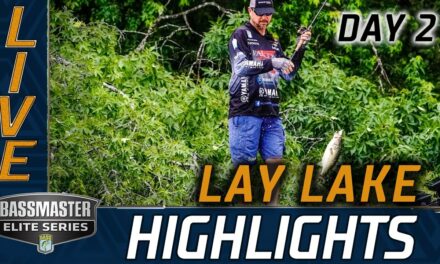 Bassmaster – Highlights: Day 2 action of Bassmaster Elite at Lay Lake