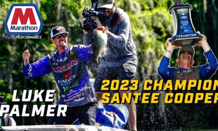 Bassmaster – Luke Palmer pulls away for historic Elite win at Santee Cooper
