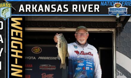 Bassmaster – Weigh-in: Day 1 of 2023 B.A.S.S. Nation Regional at Arkansas River