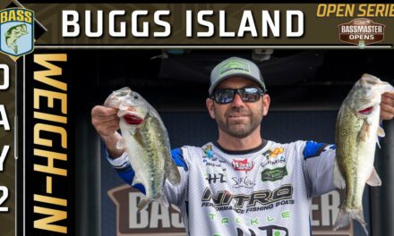 Bassmaster – Weigh-in: Day 2 at Buggs Island (2023 Bassmaster OPENS)