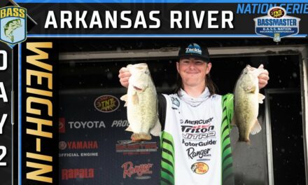 Bassmaster – Weigh-in: Day 2 of 2023 B.A.S.S. Nation Regional at Arkansas River