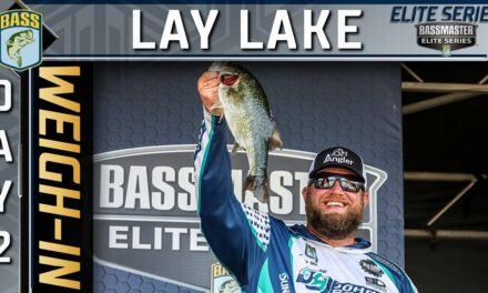 Bassmaster – Weigh-in: Day 2 of Bassmaster Elite at Lay Lake