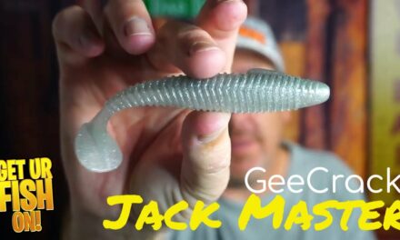 GEECRACK JACK MASTER Bass Fishing Soft Plastic Scented Swimbait