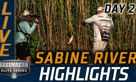 Bassmaster – Highlights: Day 2 action at Sabine River (Bassmaster Elite Series)