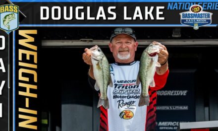 Bassmaster – Weigh-in: Day 1 of 2023 B.A.S.S. Nation Regional at Douglas Lake