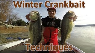 How to Catch Winter Bass on Crankbaits in 40 Degree Water! – Lake Dardanelle