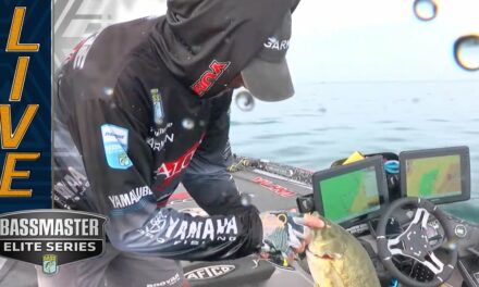 Bassmaster – ST. CLAIR: Christie catches same fish a few days later