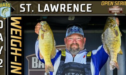 Bassmaster – Weigh-in: Day 2 at St. Lawrence River (2023 Bassmaster OPENS)