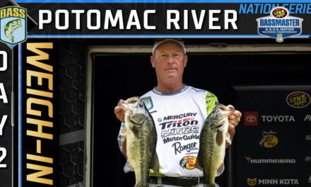 Bassmaster – Weigh-in: Day 2 of 2023 B.A.S.S. Nation Regional at the Potomac River