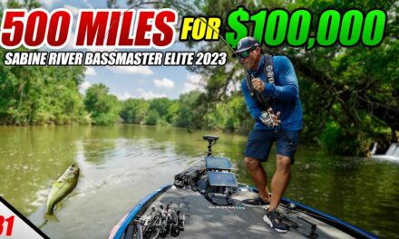 Scott Martin Pro Tips – 500 Miles Hail Mary Run for $100,000! – Sabine River Bassmaster Elite 2023 (Tournament) – UFB S3 E31