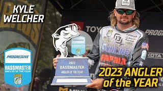 Bassmaster – Kyle Welcher wins 2023 Progressive Bassmaster Angler of the Year