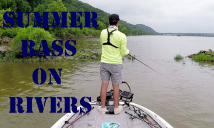 Summer River Bass Fishing Tactics- Grass and Jetties