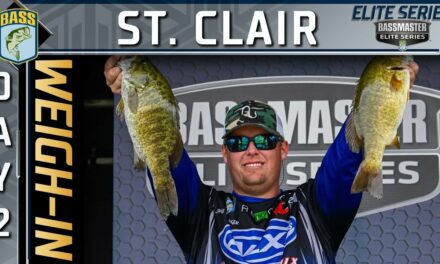 Bassmaster – Weigh-in: Day 2 of Bassmaster Elite at Lake St. Clair