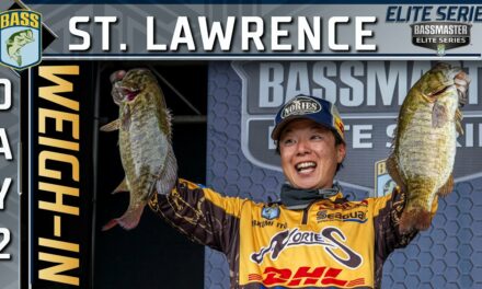 Bassmaster – Weigh-in: Day 2 of Bassmaster Elite at the St. Lawrence River