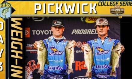Bassmaster – Weigh-in: Day 3 of 2023 Bassmaster College National Championship at Pickwick Lake