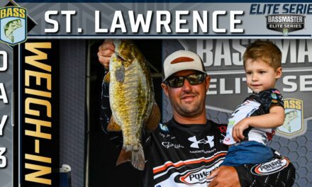 Bassmaster – Weigh-in: Day 3 of Bassmaster Elite at the St. Lawrence River