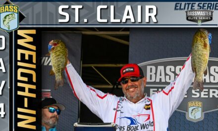Bassmaster – Weigh-in: Day 4 of Bassmaster Elite at Lake St. Clair