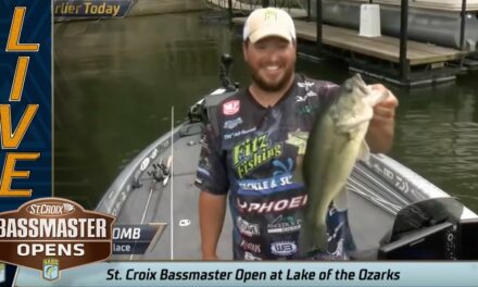 Bassmaster – Bassmaster OPEN: Andy Newcomb staying in contention shallow