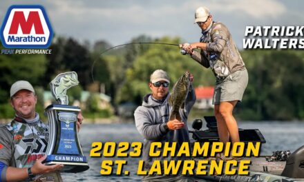 Bassmaster – Patrick Walters sets records en route to St. Lawrence smallmouth win