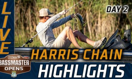 Bassmaster – Highlights: Day 2 action at Harris Chain of Lakes (Bassmaster Open)