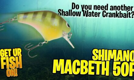 The AMAZING Shimano MB50F Macbeth Shallow Water Bass Fishing Crank Bait