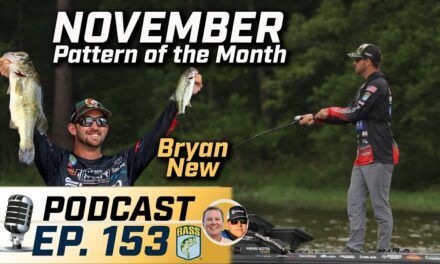 Bassmaster – What's "New" in November fishing for Bryan New? (Ep. 153 Bassmaster Podcast)