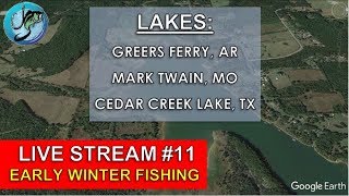 Fish the Moment Live Stream #11 | Early Winter Bass Fishing
