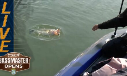 Bassmaster – Last second 6 pounder for Andy Newcomb