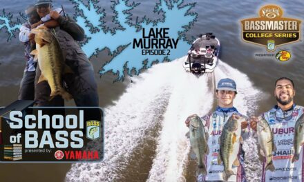 Bassmaster – School of Bass: Auburn heads to Lake Murray (Ep. 2)