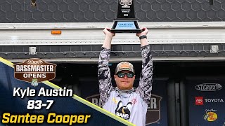 Bassmaster – Kyle Austin wins 2024 Bassmaster OPEN at Santee Cooper Lakes with 83 pounds, 7 ounces